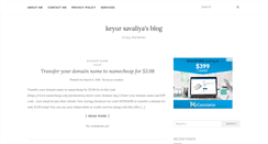 Desktop Screenshot of keyursavaliya.com